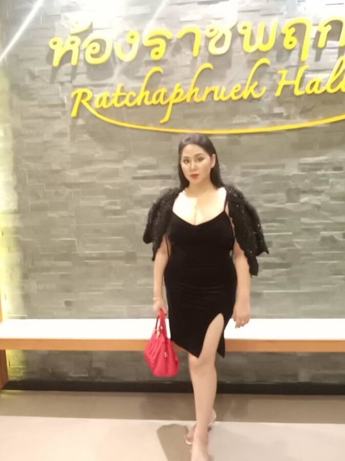 Hubby fucked SOM (the name of this thai whore) for free!