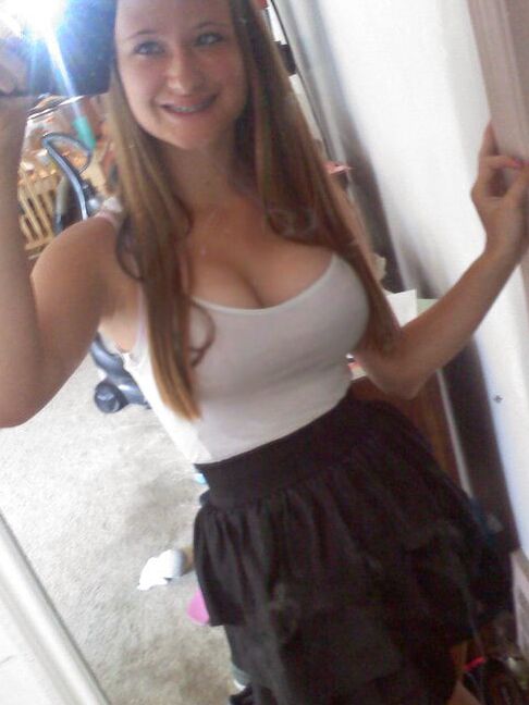 Candid teen