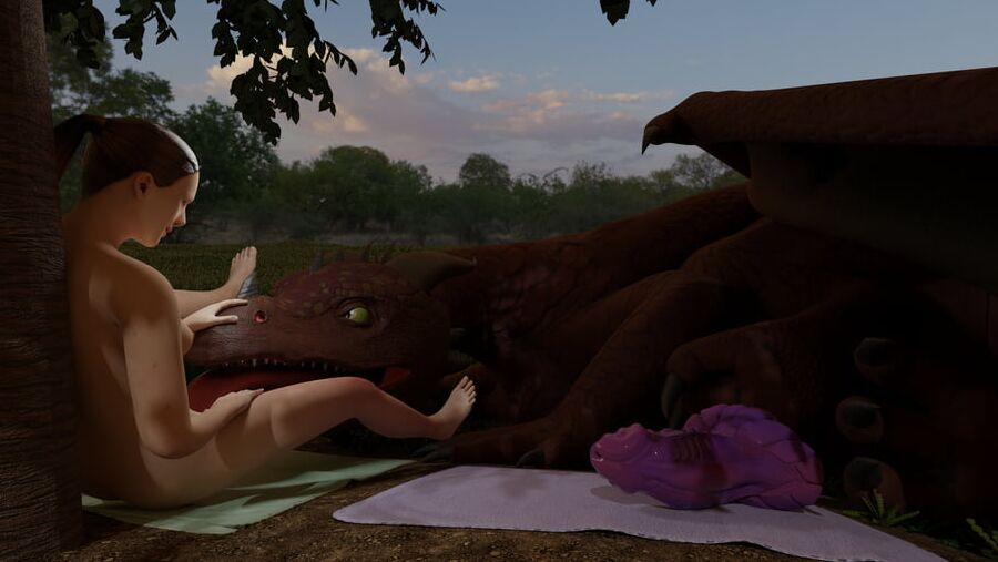 Fuckt by a dragon