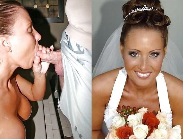 Amateur Brides still love sucking cocks