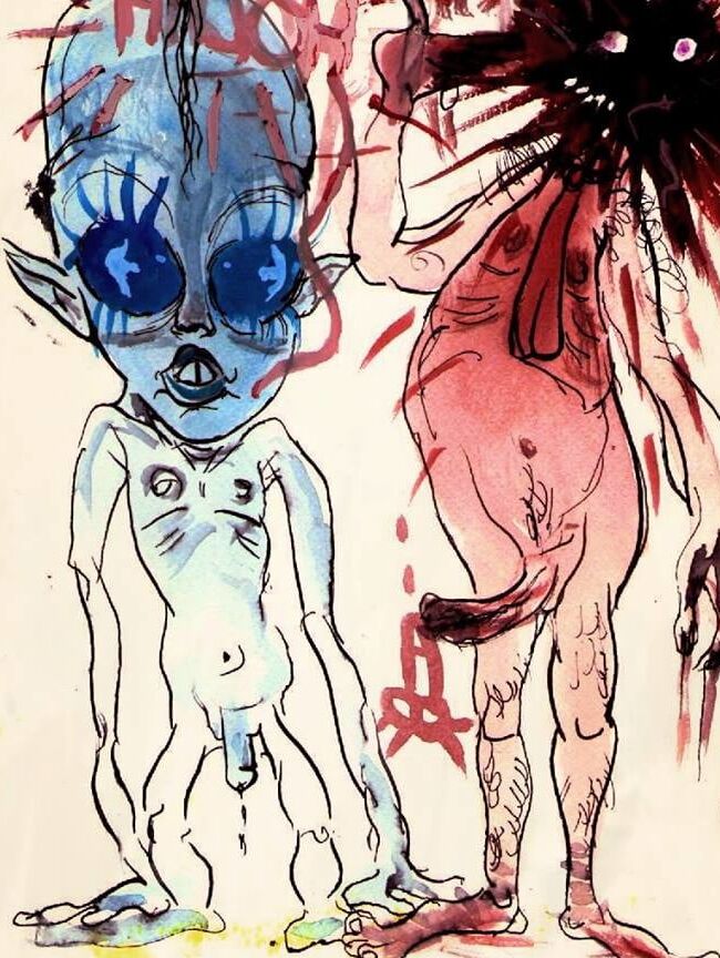 Me motiva andar erecto (y dibujo)
