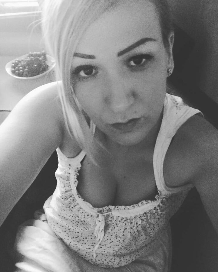 Serbian beautiful blonde milf big natural tits Sanja Matovic