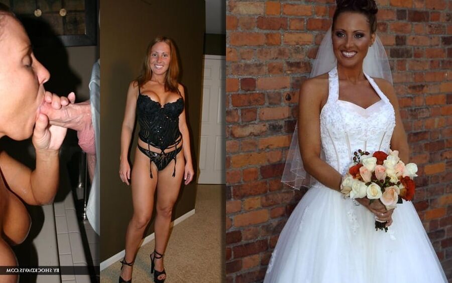 Amateur Brides still love sucking cocks