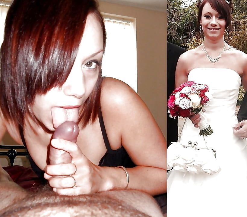 Amateur Brides still love sucking cocks