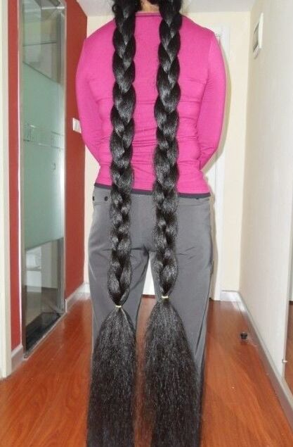 Amazing ponytail