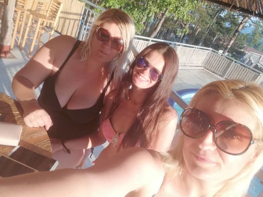 Serbian beautiful blonde milf big natural tits Sanja Matovic
