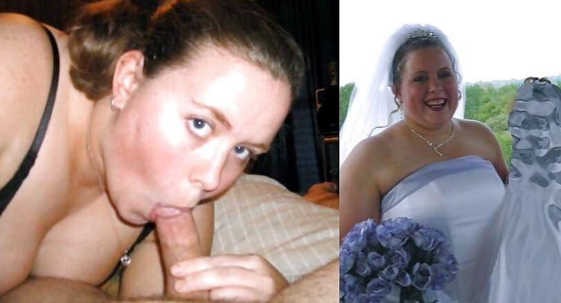 Amateur Brides still love sucking cocks