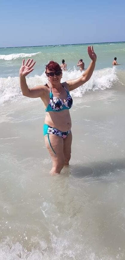 On the beach