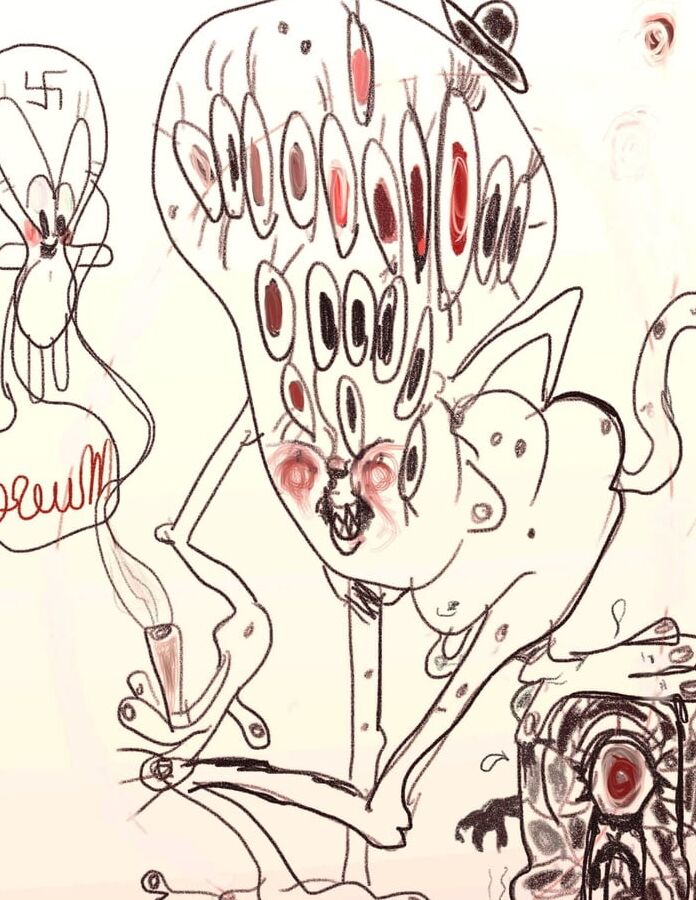 Me motiva andar erecto (y dibujo)