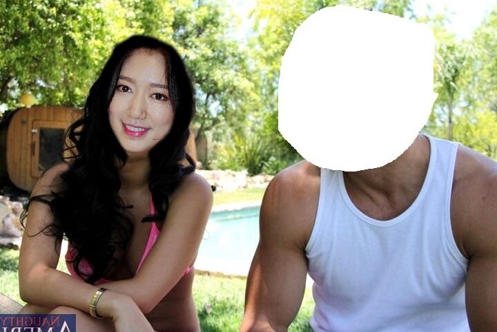 屋外でパク・シネとセックスして彼女と遊ぶ（笑）