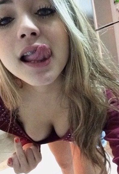 Showing the middle finger
