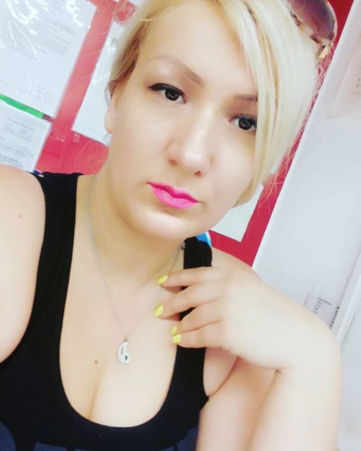 Serbian beautiful blonde milf big natural tits Sanja Matovic