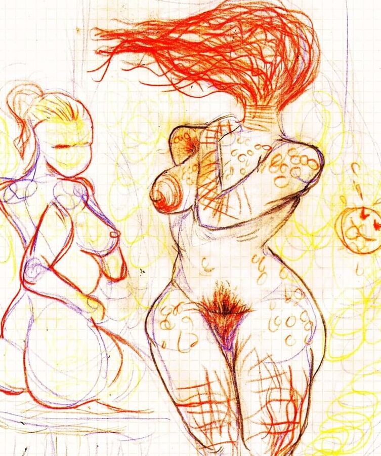 Me motiva andar erecto (y dibujo)