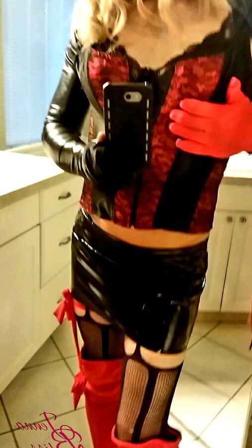Jenna Bliss in corset