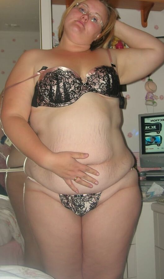 Been a while - Lucy the Fat cum slut