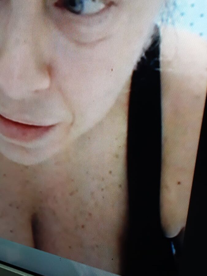 Whore taking shower this am