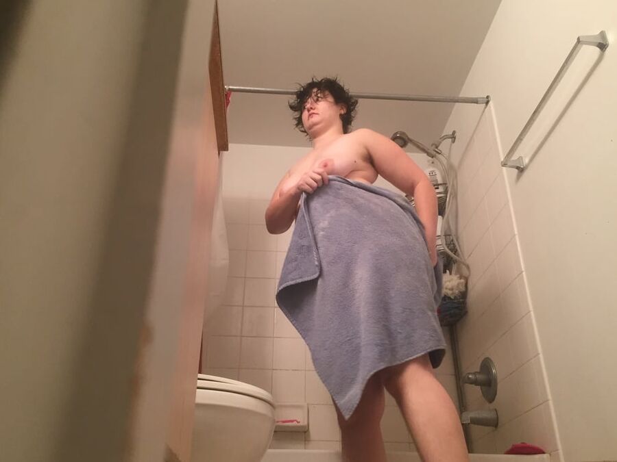 Roommate After Shower