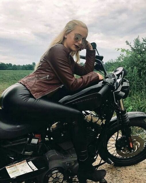 Biker Girls in Leather - by Redbull