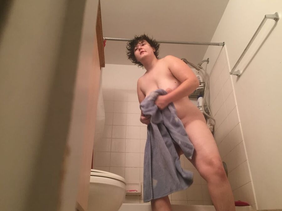 Roommate After Shower