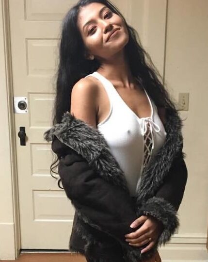 Cum on Braless