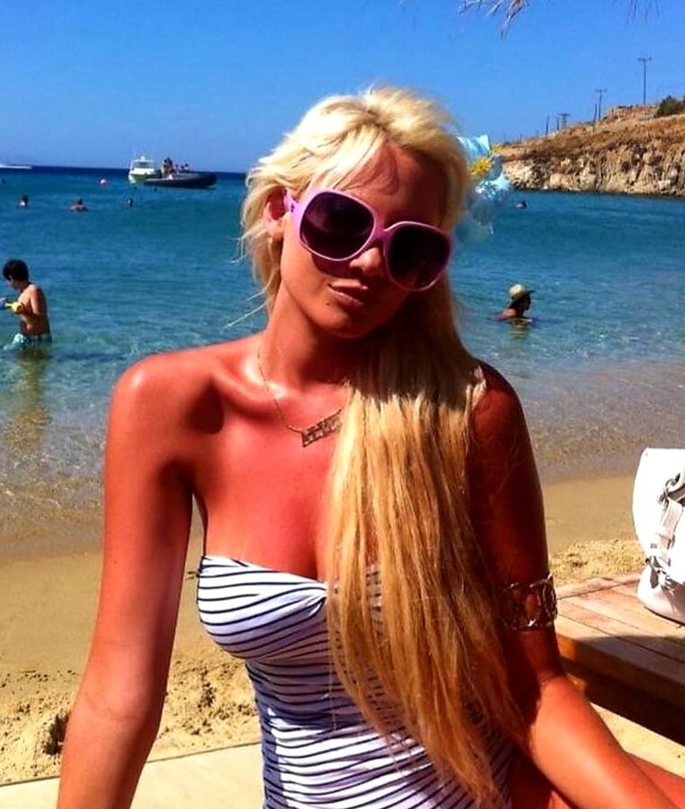 Blonde Greek Slut Celebrity &amp; Pornstar