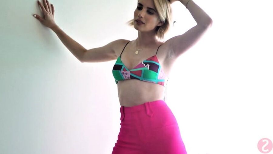 Emma roberts Navel and belly pics only