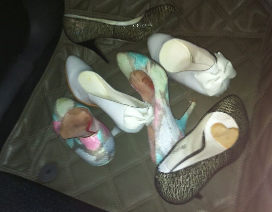 My wife&;s heels are fucked by my friends like a prostitute