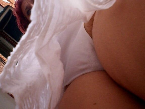 Hot milf dress upskirt