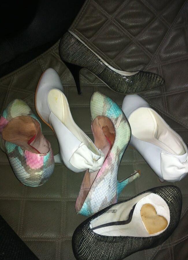 My wife&;s heels are fucked by my friends like a prostitute