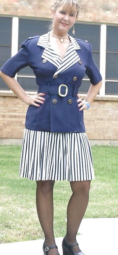 En tenue sage