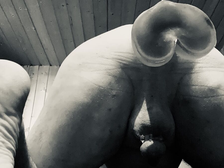 Gerade jetzt in der Sauna