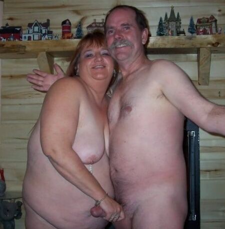 Older nudist couples