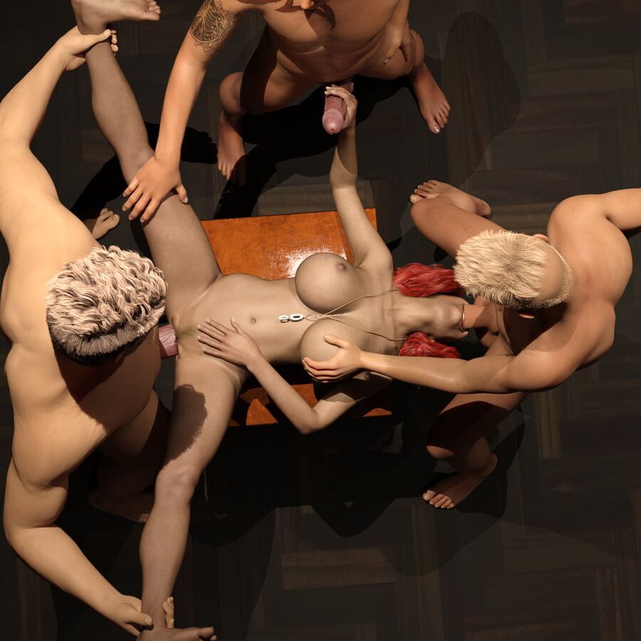 group sex (more than people) (cartoon)
