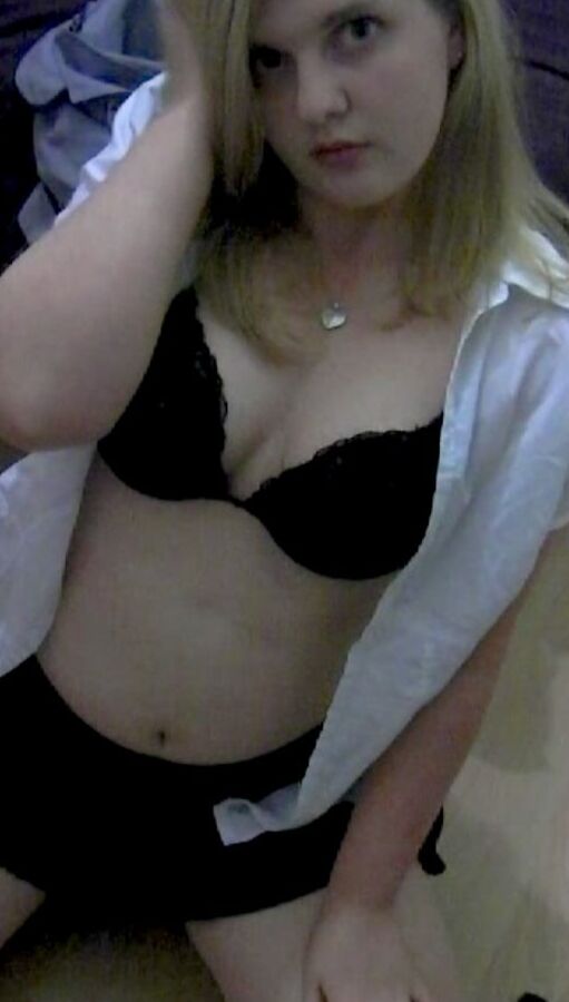 Chubby Blonde Girlfriend