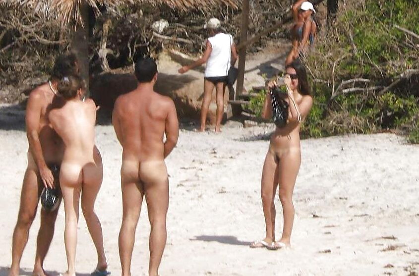 Older nudist couples