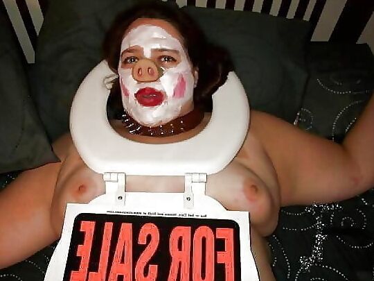 Fat sow Marie wants to be humiliated