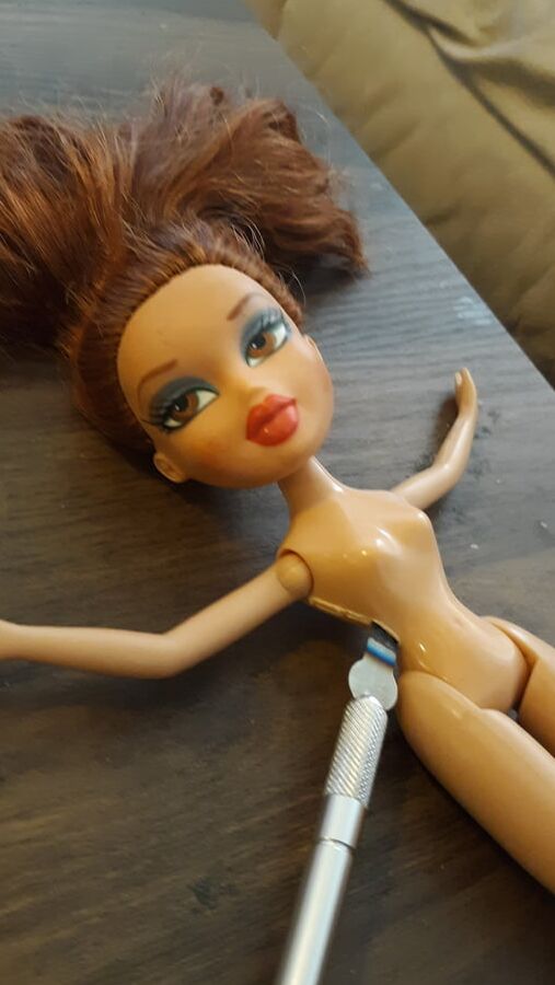 Taking apart a bratz to see what makes her tick