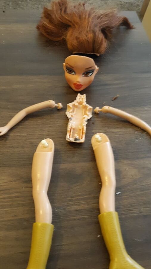 Taking apart a bratz to see what makes her tick