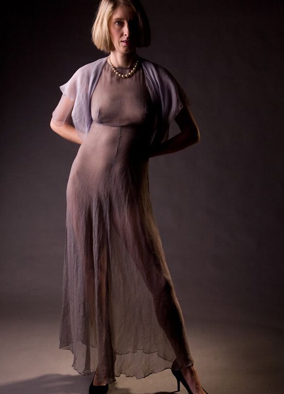 A mature sexy dressed