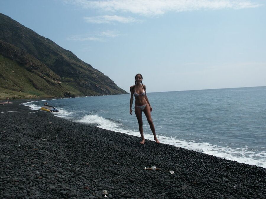 Amateur couple on holidays