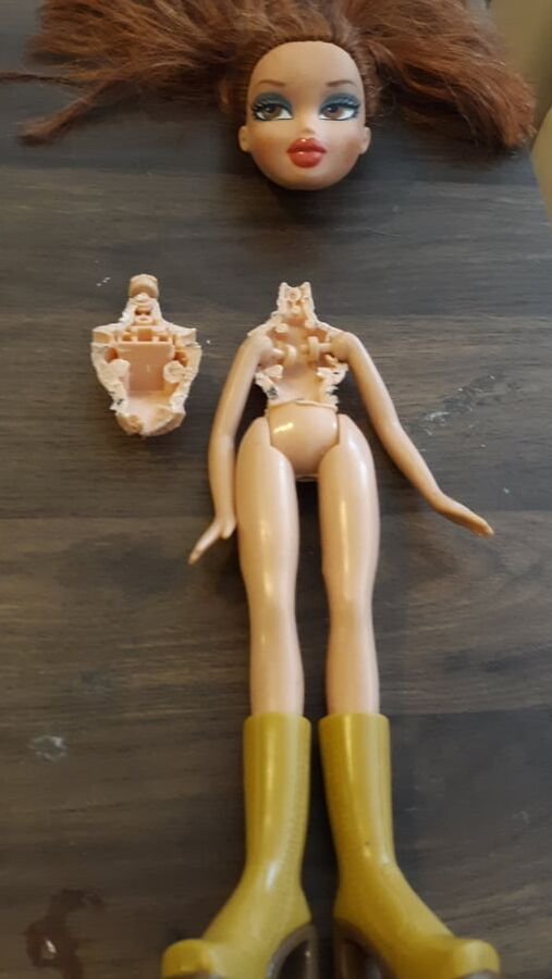 Taking apart a bratz to see what makes her tick