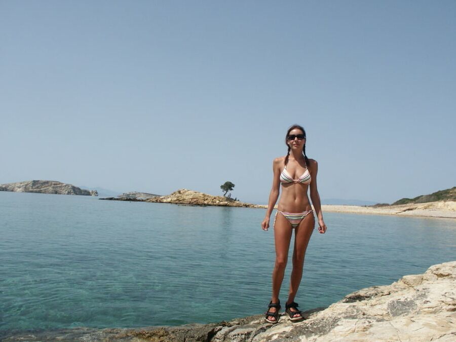 Amateur couple on holidays