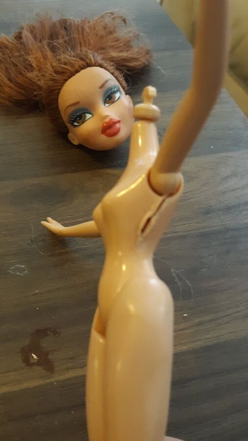 Taking apart a bratz to see what makes her tick