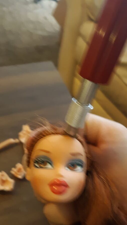 Taking apart a bratz to see what makes her tick
