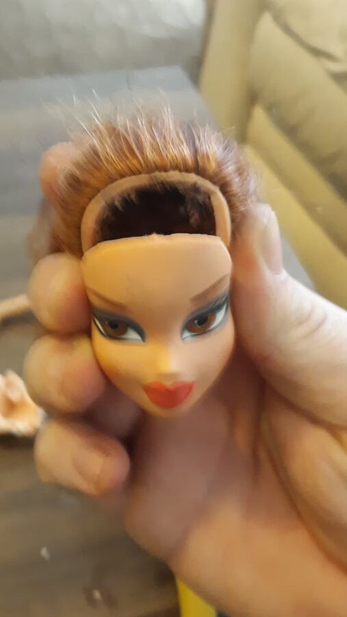 Taking apart a bratz to see what makes her tick