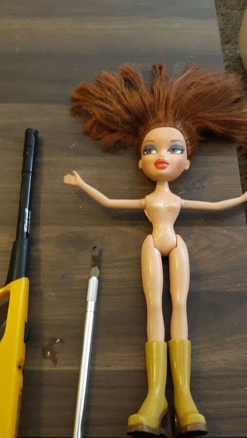 Taking apart a bratz to see what makes her tick