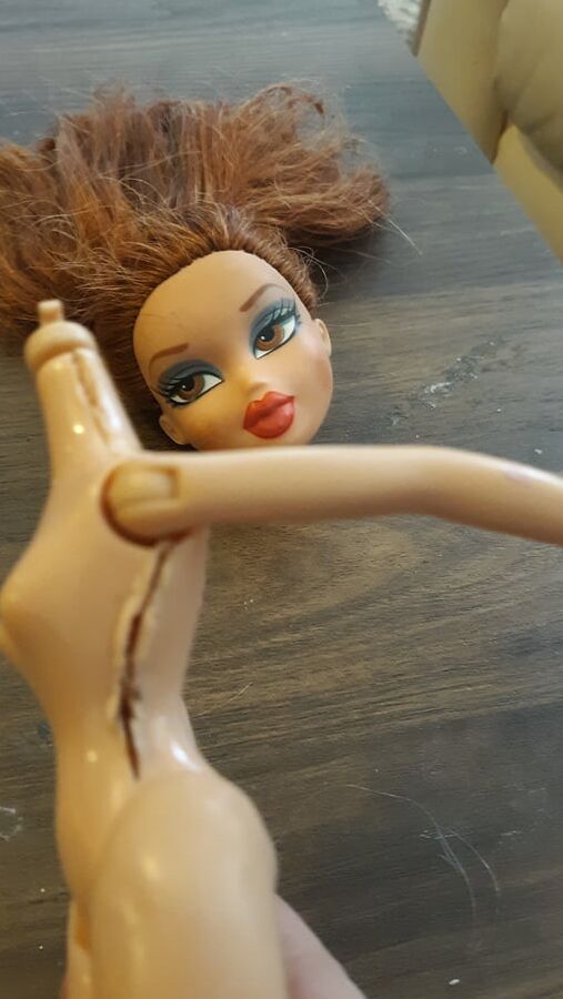 Taking apart a bratz to see what makes her tick