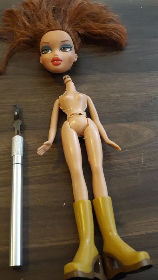 Taking apart a bratz to see what makes her tick