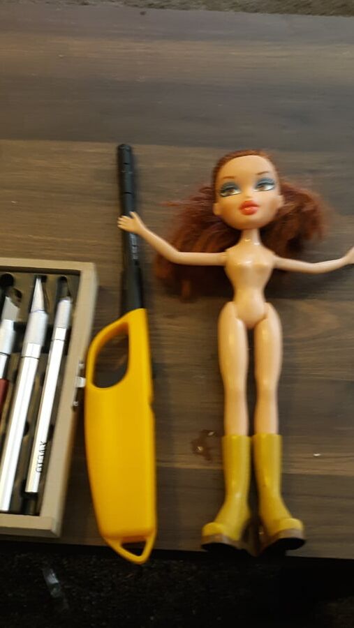 Taking apart a bratz to see what makes her tick