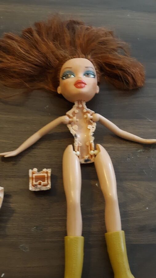 Taking apart a bratz to see what makes her tick